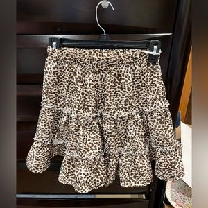 Cheetah skirt
